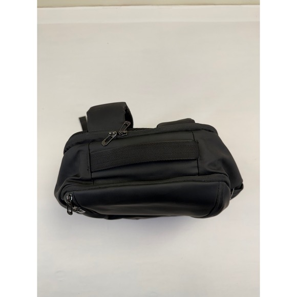 BANGE Future Aesthetics Black Backpack Water Resistant Travel School Laptop Bag - Picture 9 of 13